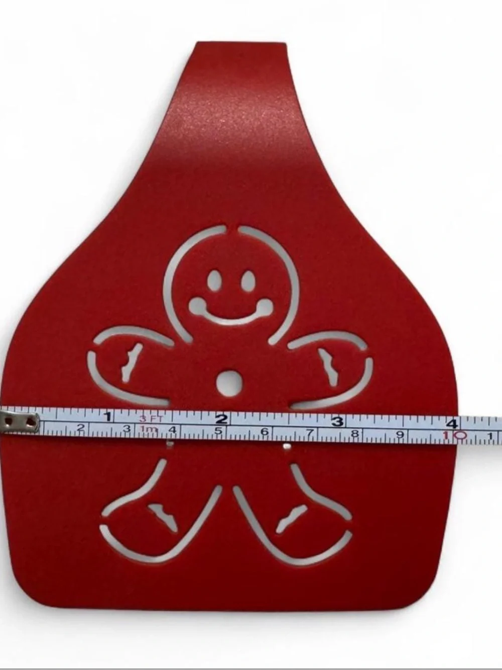 Holiday-Themed Silicone Spatula Set - Green & Red